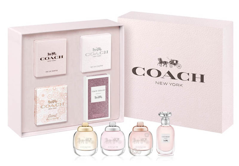 Coffret miniatures de parfums Coach - nocibé 