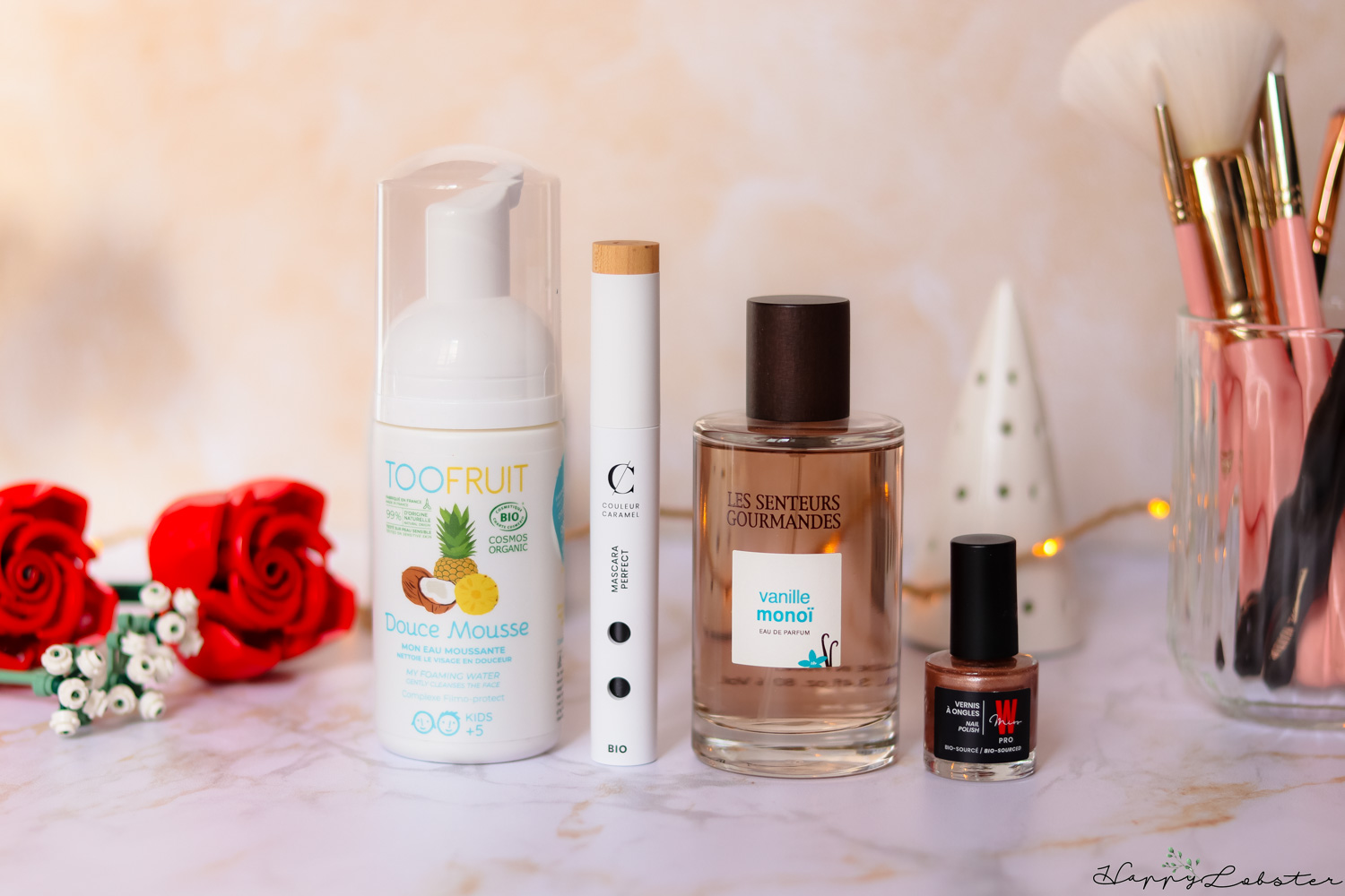 Routine beauté bio avec les produits Nature Cos